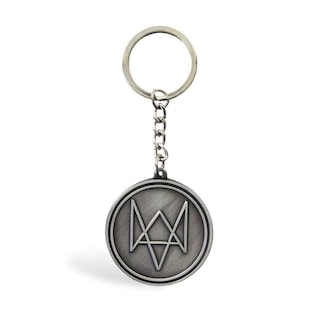 Foto 1 | Llavero Ubisoft Watch_dogs Con Logotipo De Zorro De Metal De 4 Cm - Venta Internacional.