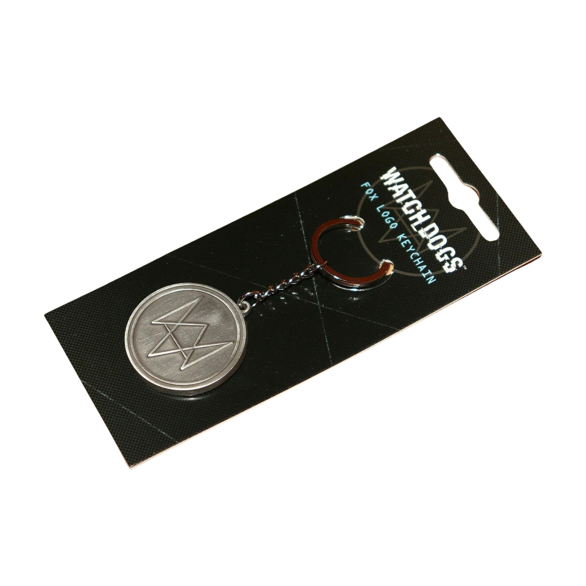 Foto 2 | Llavero Ubisoft Watch_dogs Con Logotipo De Zorro De Metal De 4 Cm - Venta Internacional.