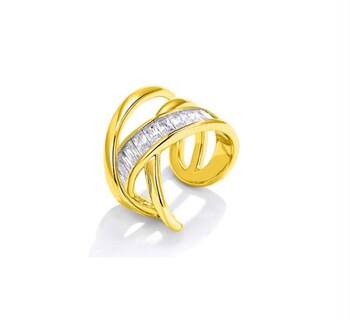 Foto 1 | Earcuff Wünd Dorado Clip con Cadena
