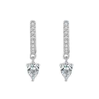 Foto 1 | Aretes Huggies Con Colgante