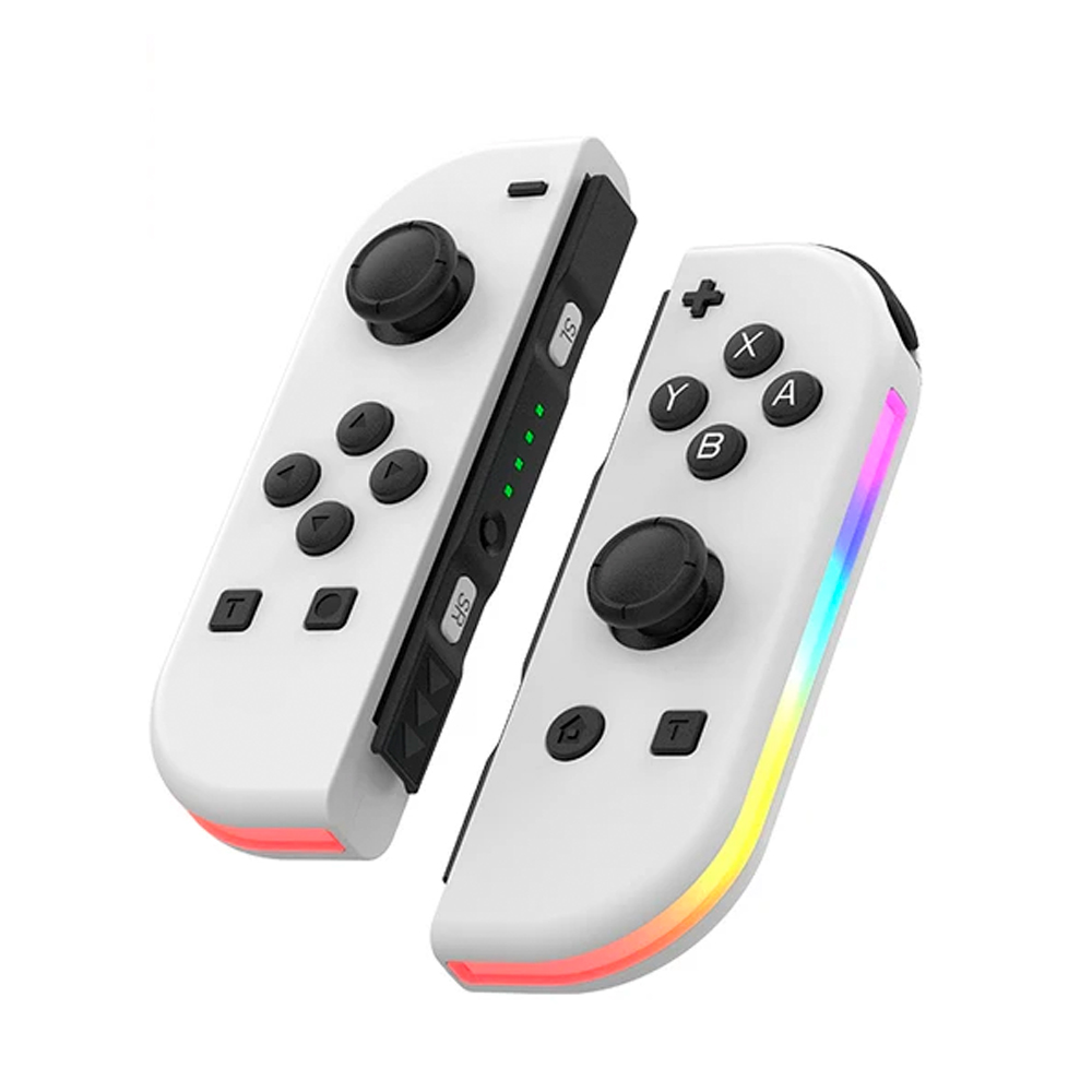 Joycons con Luz Rgb Blanco