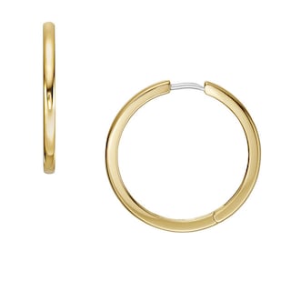 Foto 3 | Pendientes De Aro Fossil Jewelry Jf04638710 Dorado para Mujer