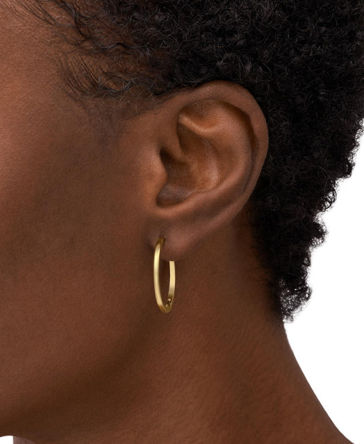 Foto 5 | Pendientes De Aro Fossil Jewelry Jf04638710 Dorado para Mujer