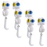 Pendientes De Gatunos High Monaco Mxnrr-003 3 Piezas Blanco
