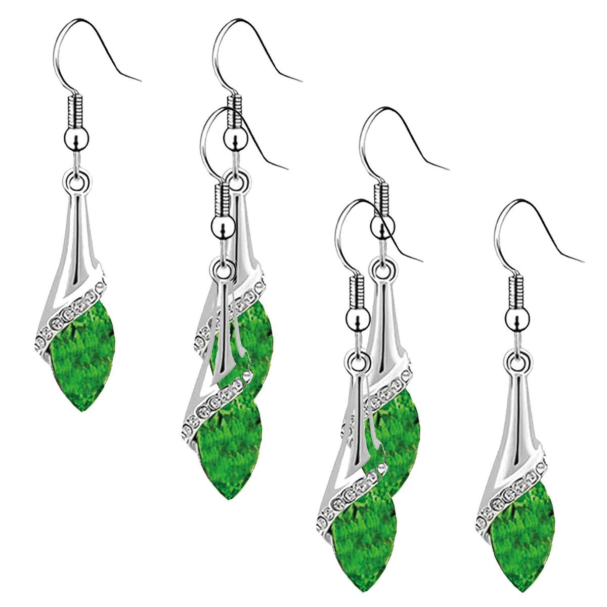 Aretes Juveniles Ventdepot Mxzrp-003 3 Piezas Plata