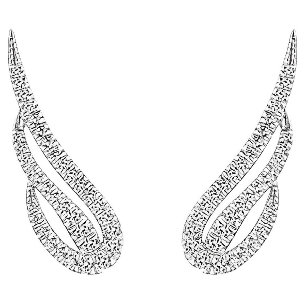 Foto 4 pulgar | Aretes De Ángel Ventdepot Mxgnw-004 4 Piezas Plata