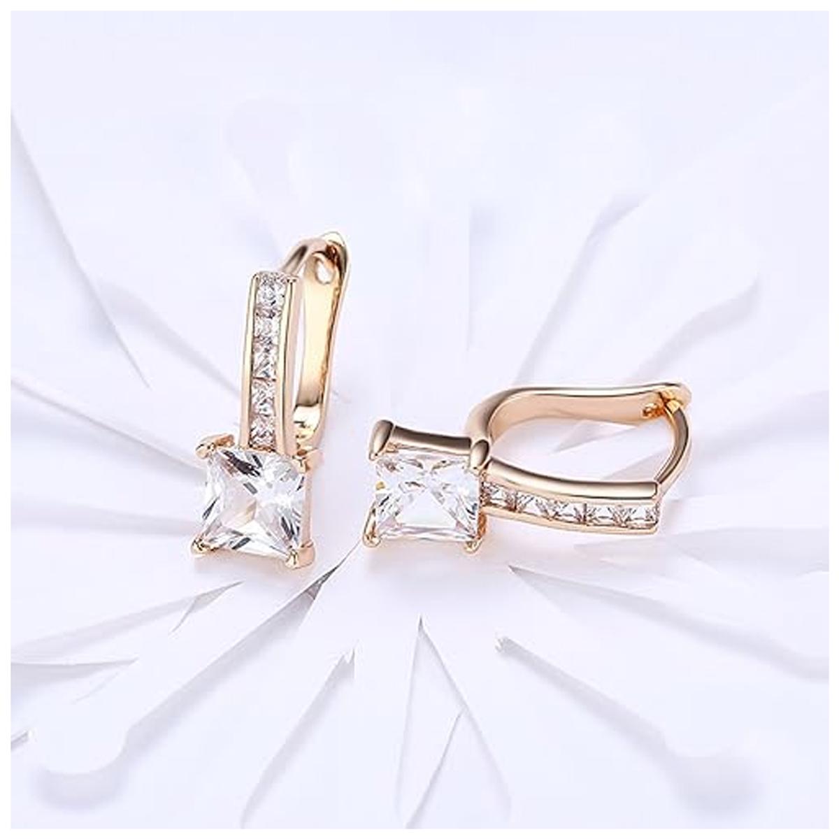 Foto 4 pulgar | Aretes Modernos Ventdepot Mxrhp-003 3 Piezas Oro