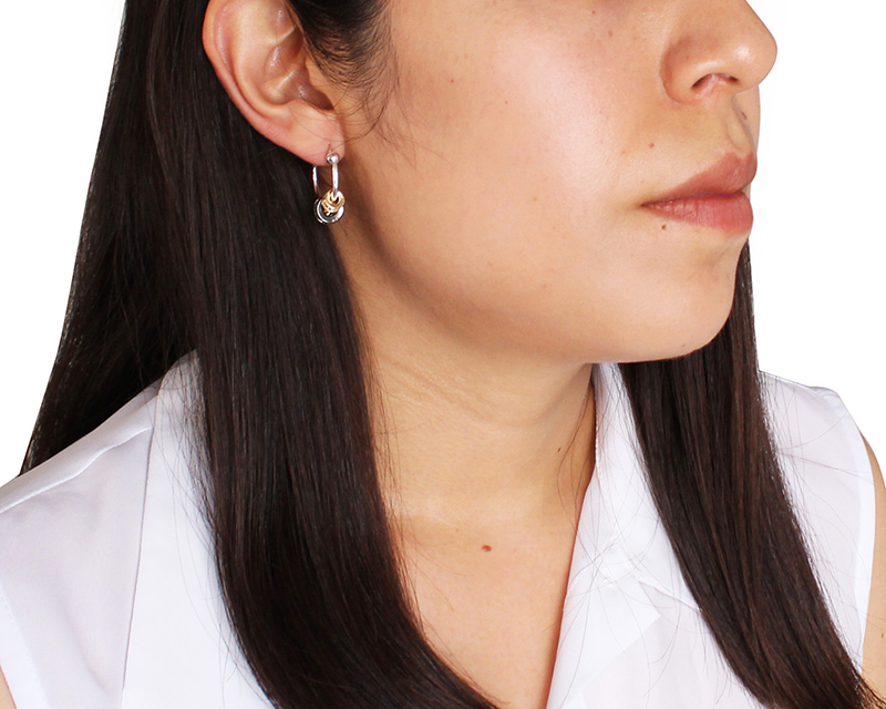 Foto 4 pulgar | Aretes Nine West Color Combinado 60352077-z01
