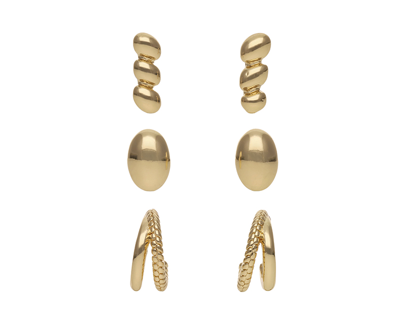 Aretes Nine West Color Dorado 19g03051