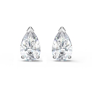 Foto 1 | Pendientes Swarovski Stilla Attract Con Piedras Transparentes Talladas - Venta Internacional.