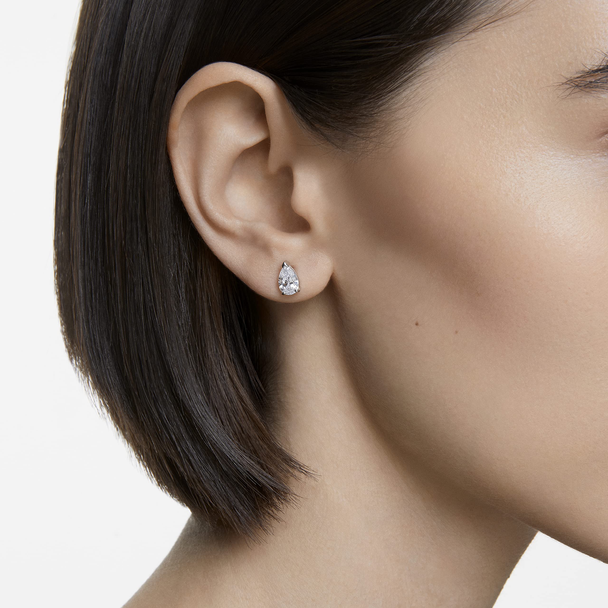 Foto 4 | Pendientes Swarovski Stilla Attract Con Piedras Transparentes Talladas - Venta Internacional.