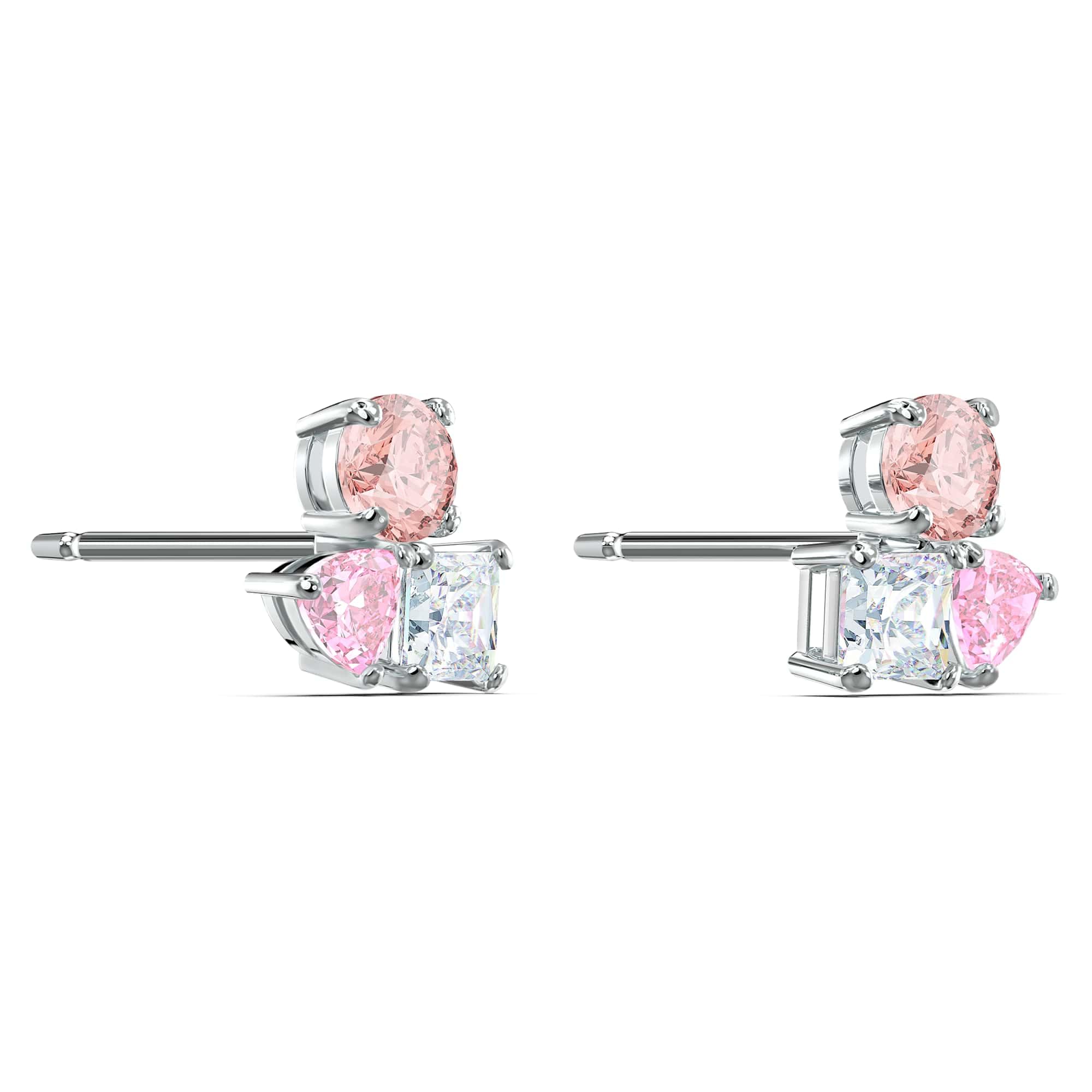 Foto 4 pulgar | Pendientes Swarovski Attract Multicolor Con Acabado En Rodio - Venta Internacional.