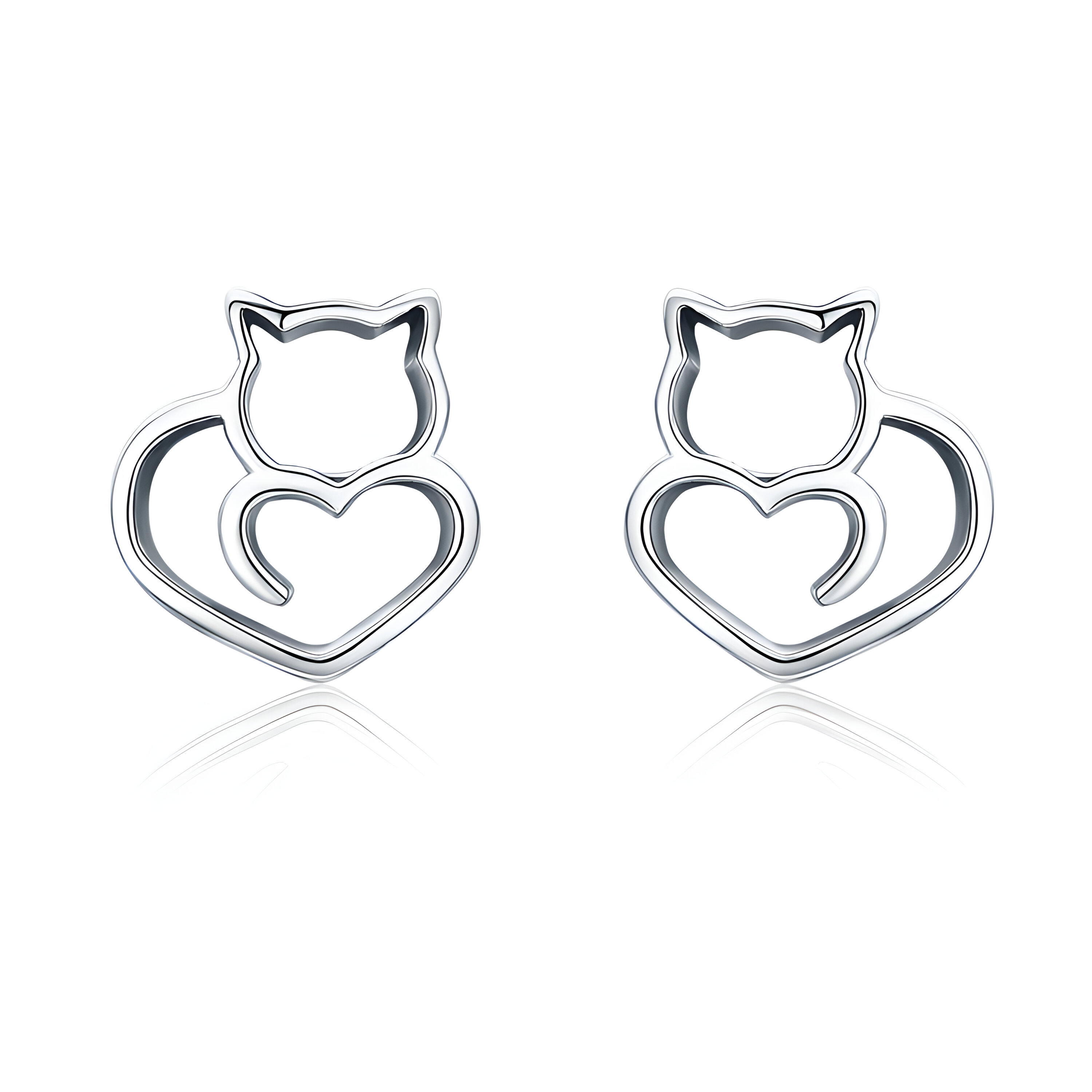 Foto 1 | Broquel De Gato Miow Kiki Season De Plata P 925