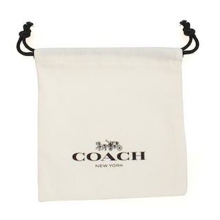 Foto 5 | Pendientes Acolchados Exclusivos De Coach Para Mujer, En Latón - Venta Internacional.
