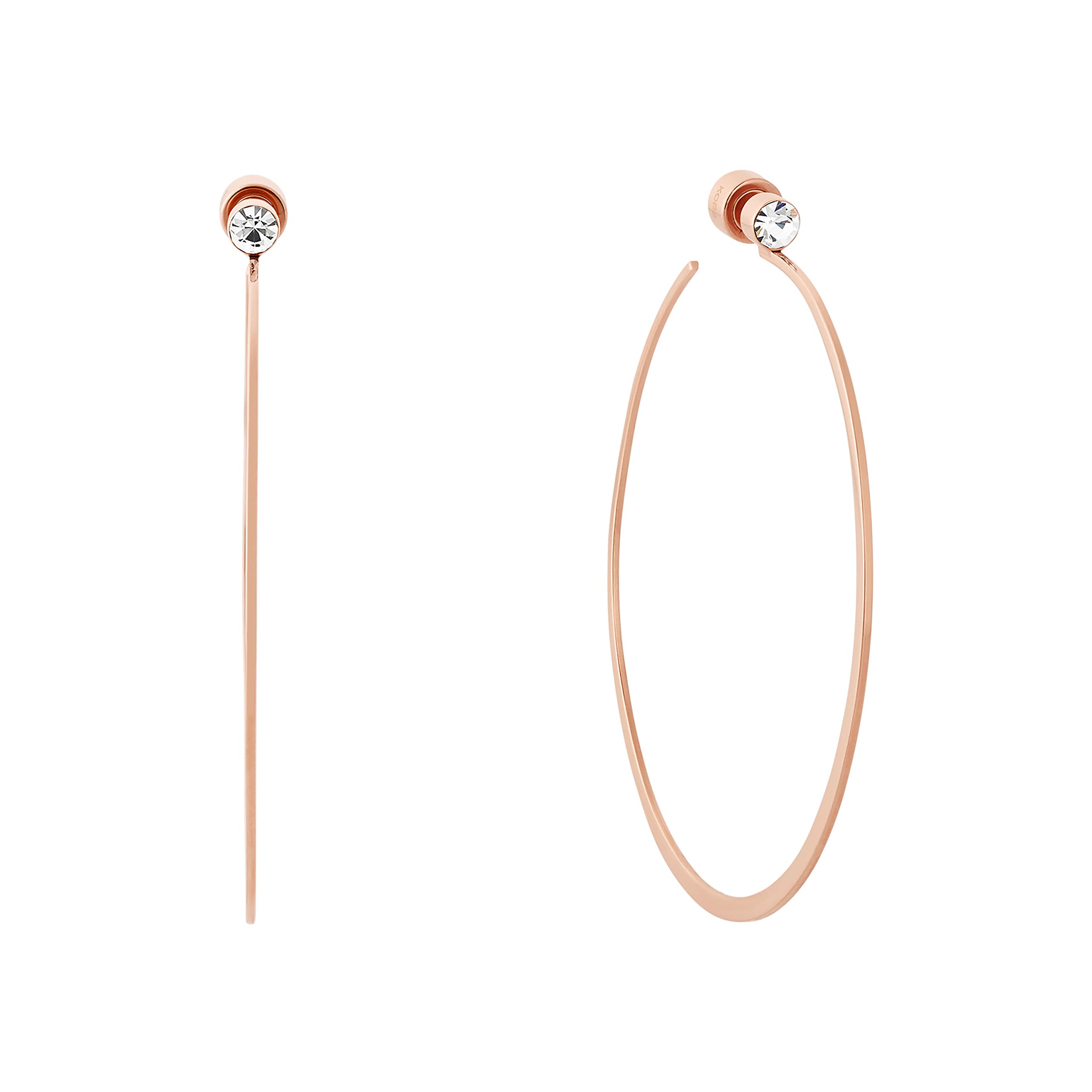 Foto 2 pulgar | Pendientes de Aro Michael Kors Whisper Rosa para Mujer - Venta Internacional