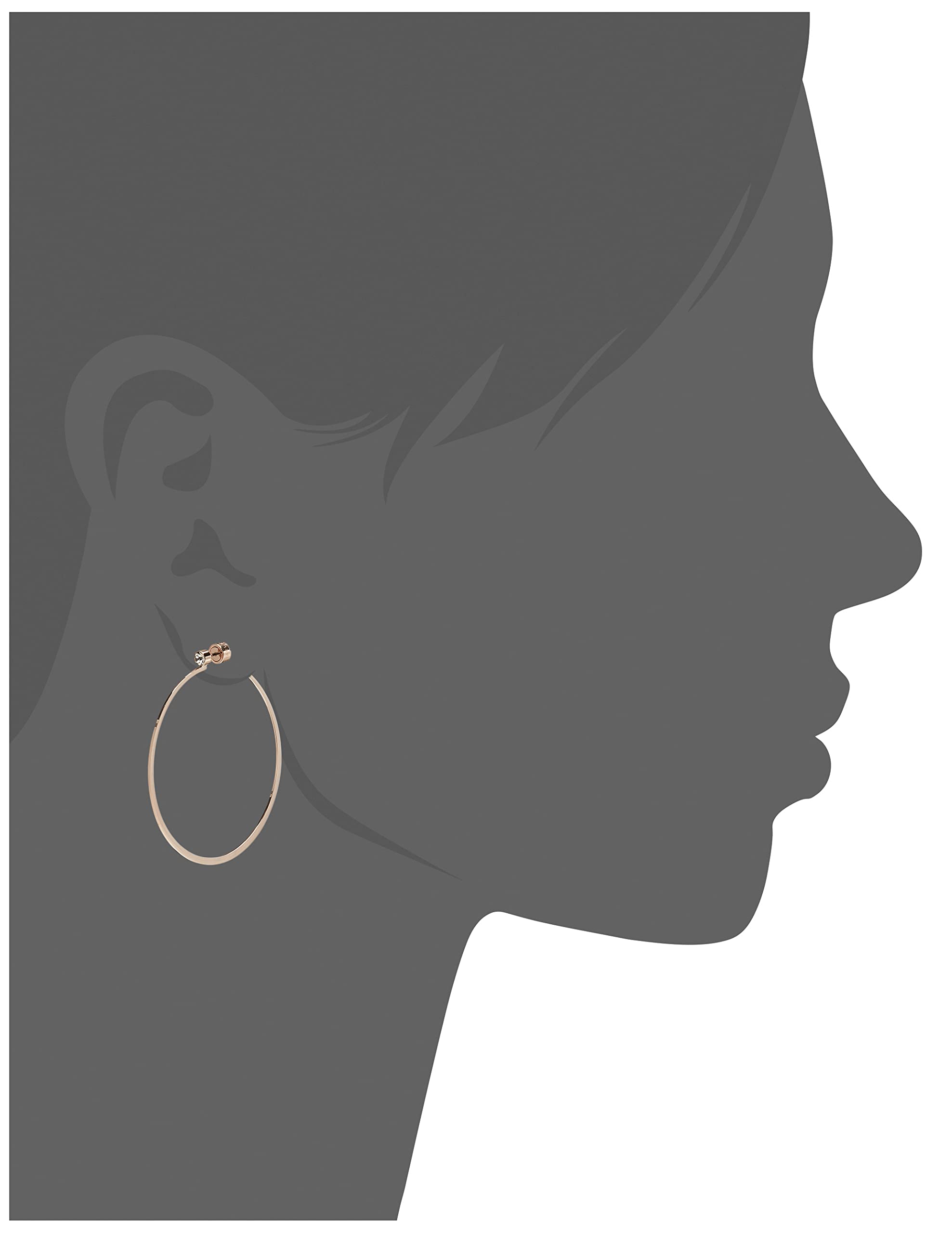 Foto 5 | Pendientes de Aro Michael Kors Whisper Rosa para Mujer - Venta Internacional