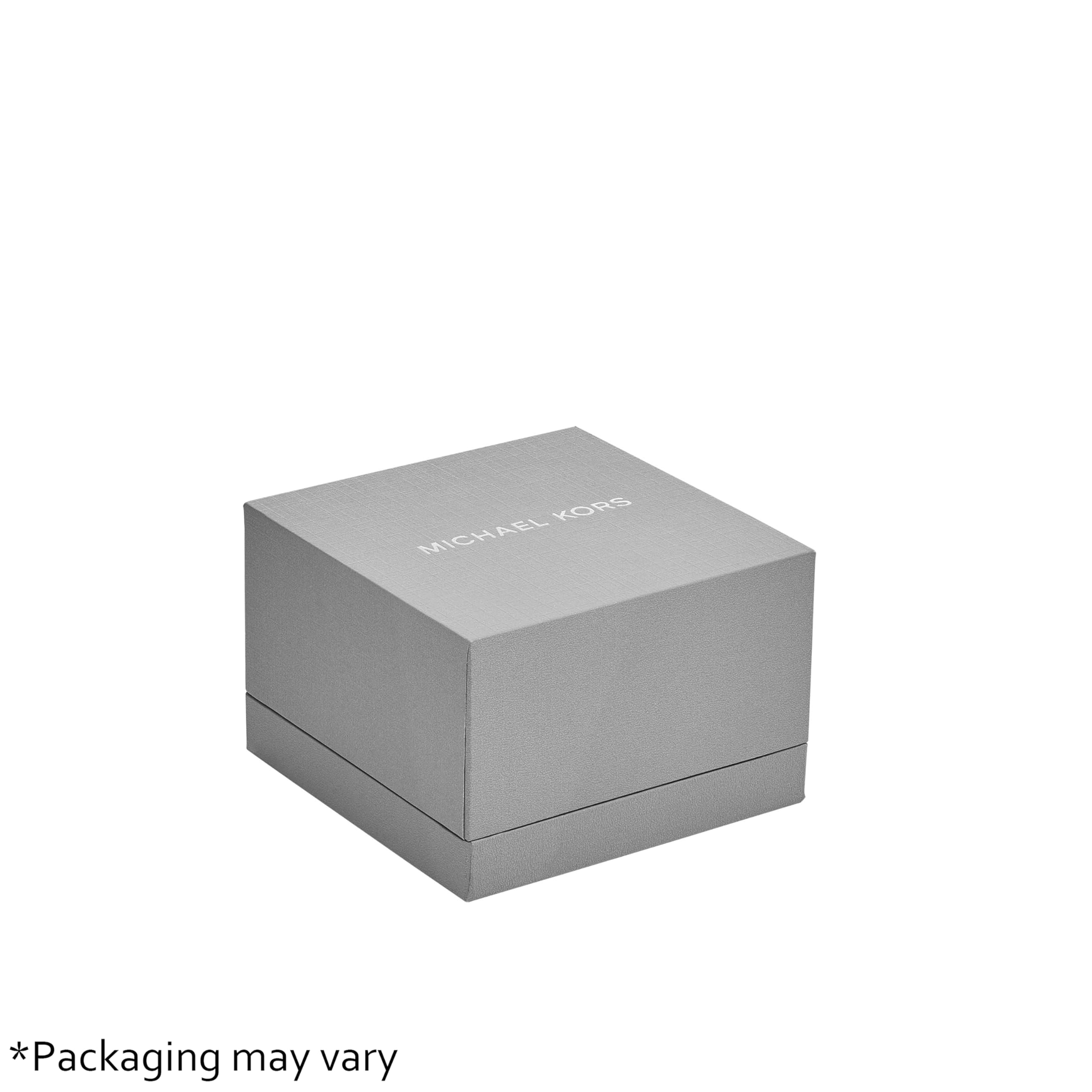 Foto 4 pulgar | Pendientes de Aro Michael Kors Whisper de Acero Inoxidable para Mujer - Venta Internacional