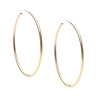 Foto 1 | Pendientes Michael Kors de Latón con Forma de Aro Grande Dorado para Mujer - Venta Internacional