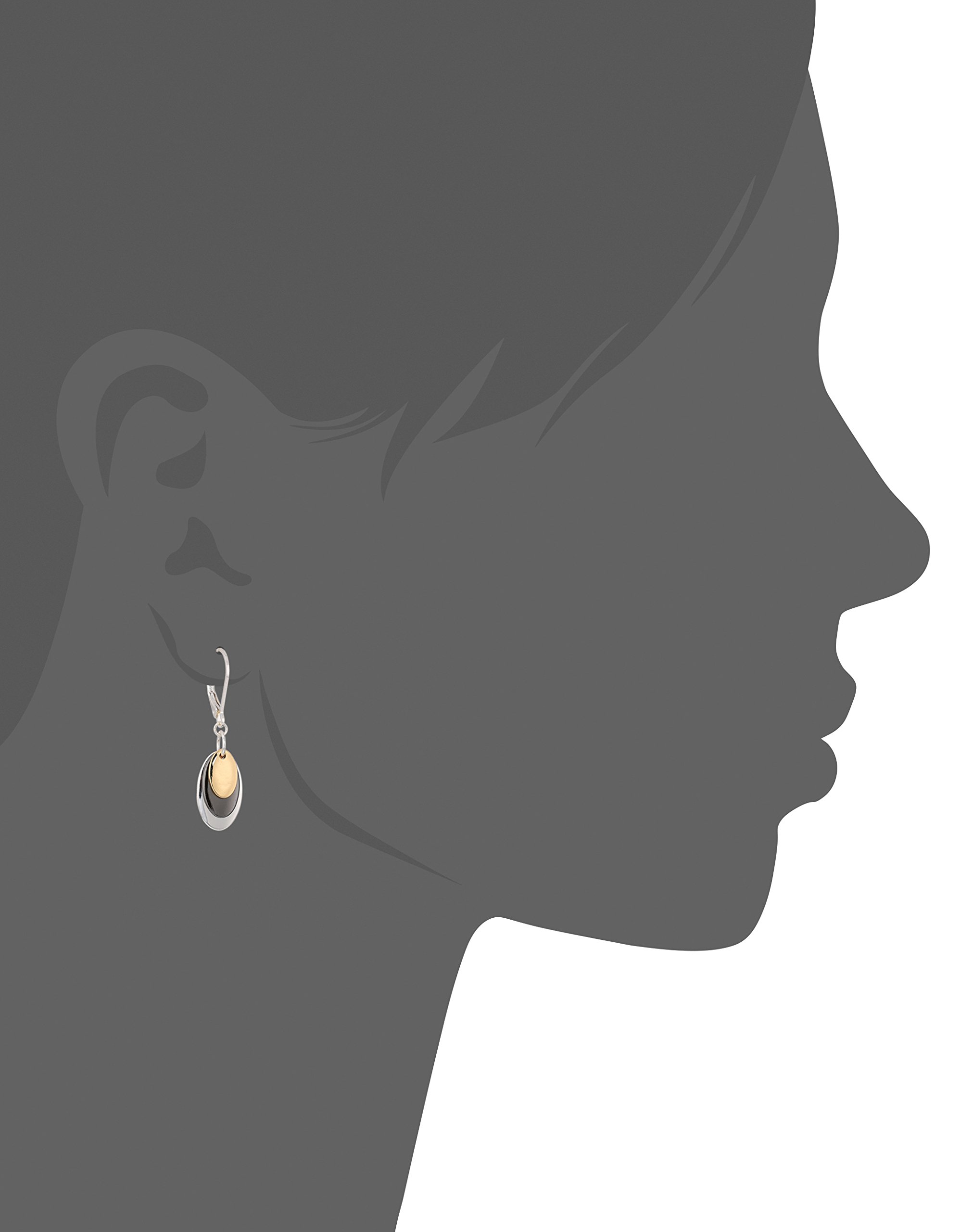 Foto 3 pulgar | Pendientes Nine West Tritone Shaky Drop Para Mujer - Venta Internacional.