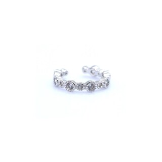 Foto 1 | Pendientes Con Circonitas De Plata 925 - Venta Internacional.