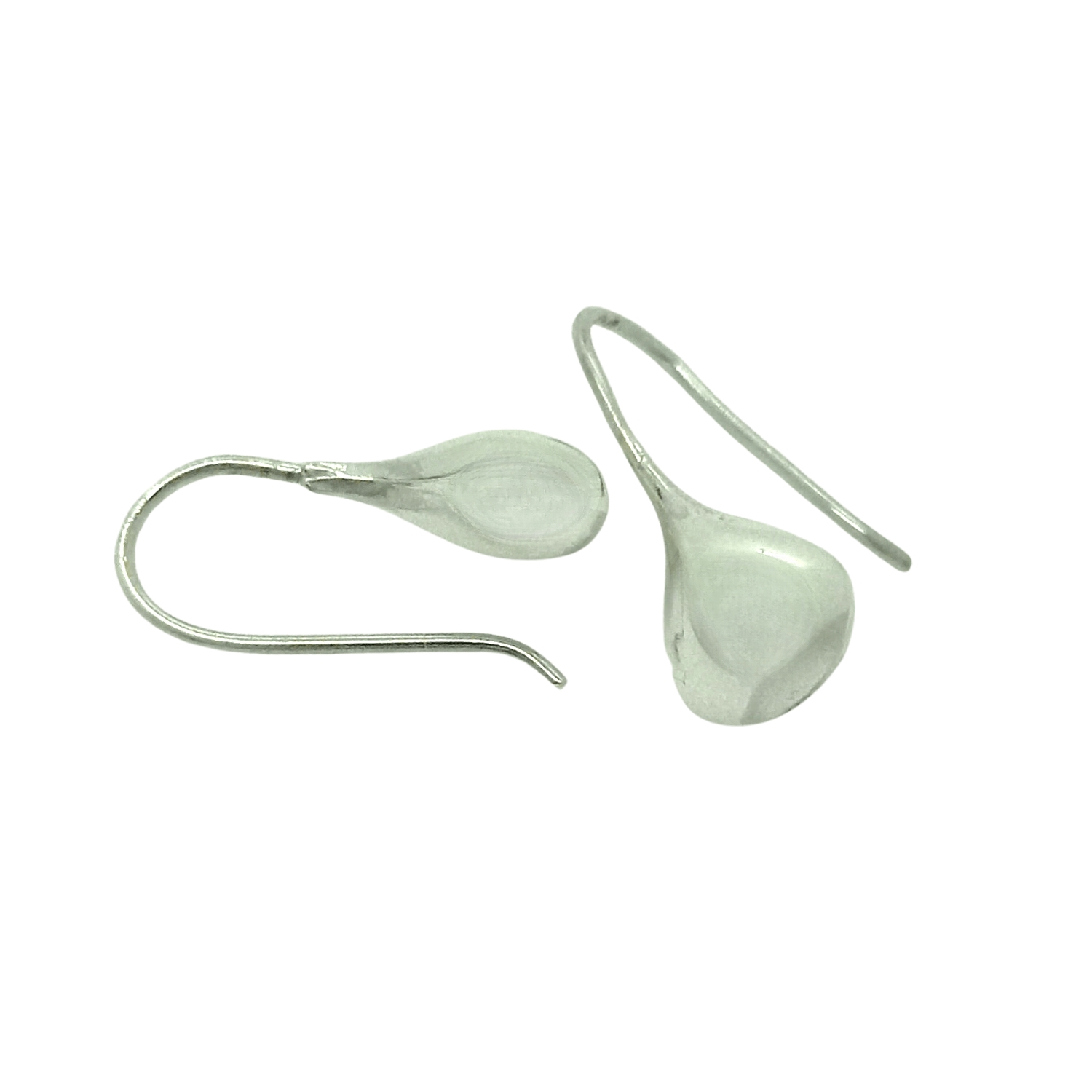 Foto 2 pulgar | Pendientes De Plata 925 Con Forma De Gota De Plata Italiana De 2 Cm - Venta Internacional.