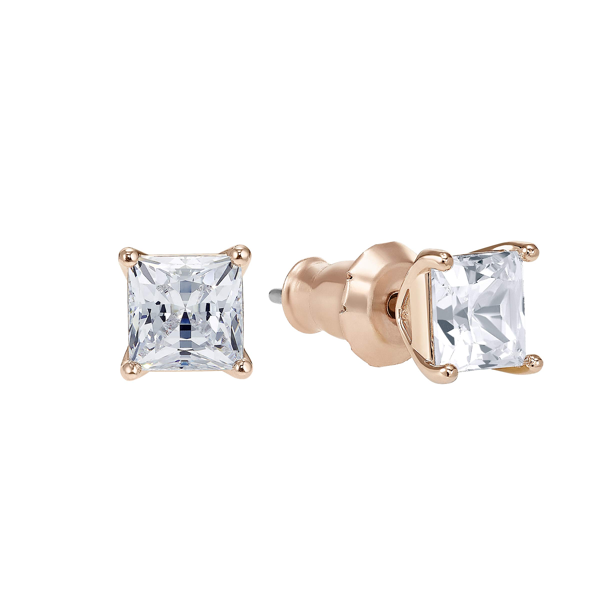 Foto 2 | Pendientes Swarovski Attract Mesmera De Cristal De Talla Cuadrada - Venta Internacional.