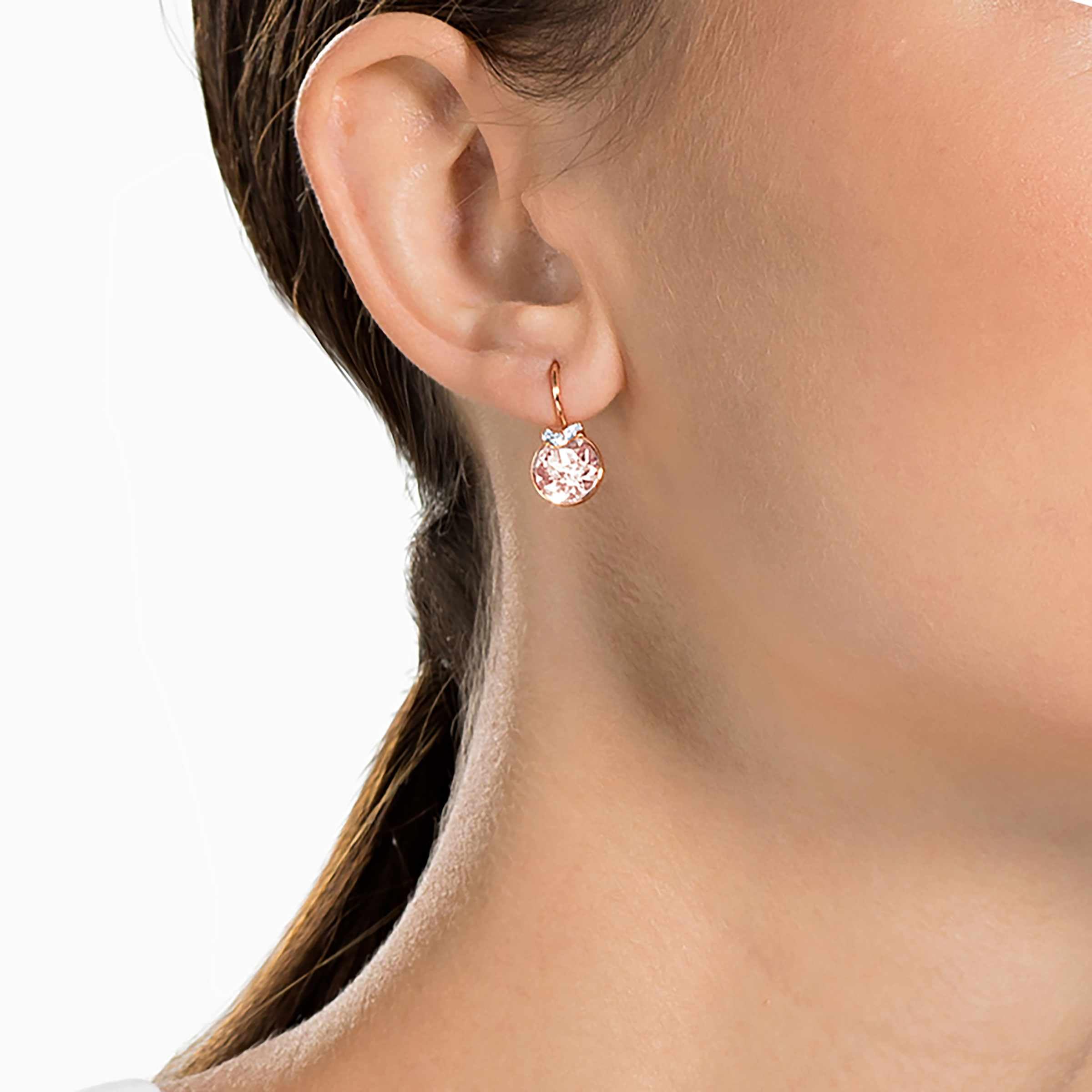 Foto 4 pulgar | Pendientes Swarovski Bella V 5299318 Para Mujer Chapados En Oro Rosa - Venta Internacional.