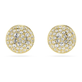 Foto 1 | Pendientes De Tuerca Swarovski Con Diseño Meteora Meteor, Tono Dorado - Venta Internacional.