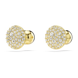 Foto 3 | Pendientes De Tuerca Swarovski Con Diseño Meteora Meteor, Tono Dorado - Venta Internacional.