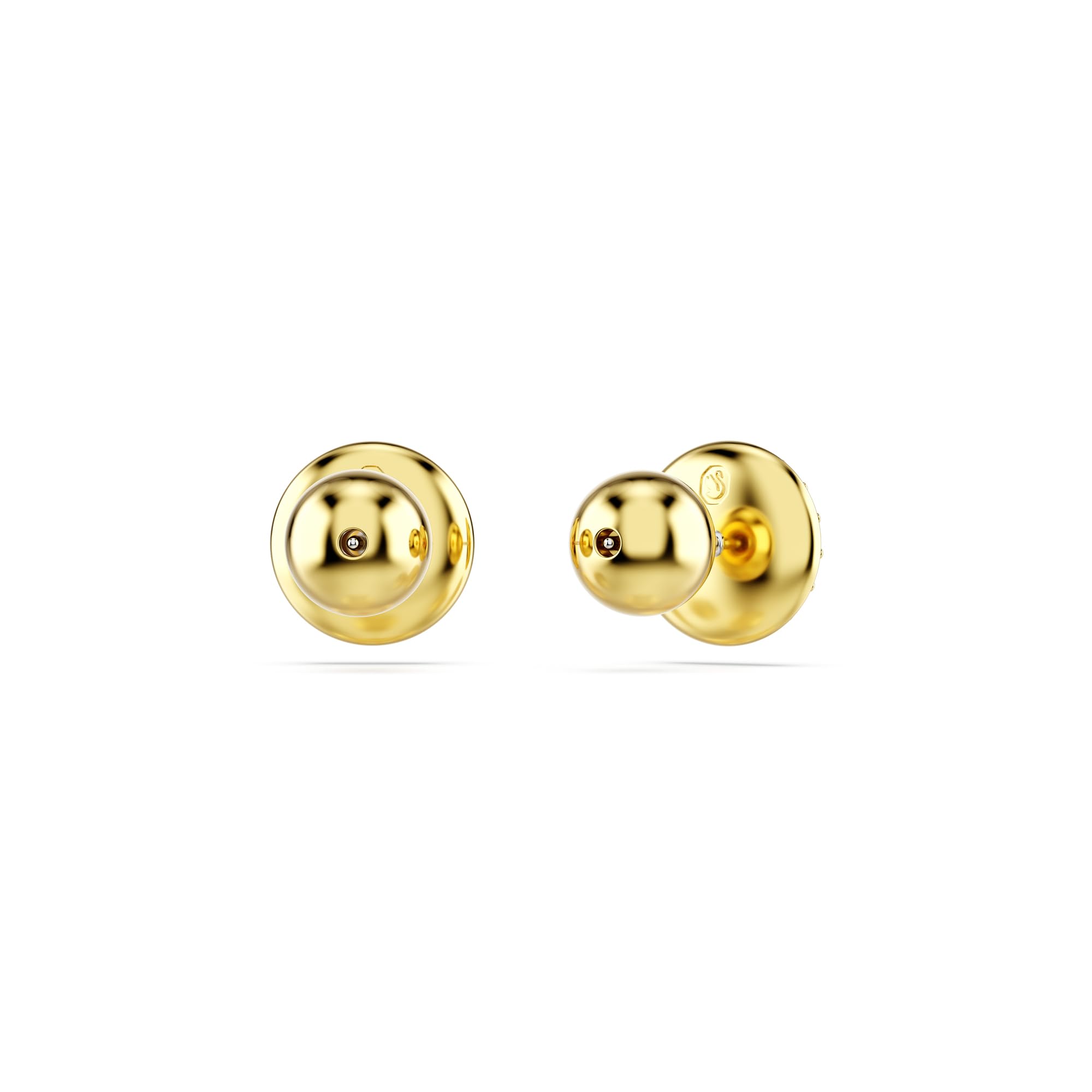 Foto 5 pulgar | Pendientes De Tuerca Swarovski Con Diseño Meteora Meteor, Tono Dorado - Venta Internacional.