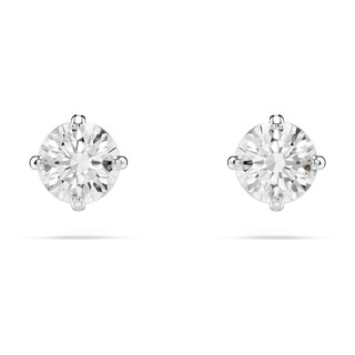 Foto 1 | Pendientes Perforados Swarovski Attract Con Cristales De Talla Redonda - Venta Internacional.