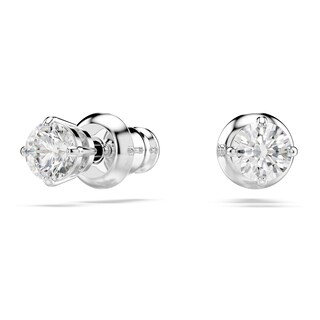 Foto 2 | Pendientes Perforados Swarovski Attract Con Cristales De Talla Redonda - Venta Internacional.