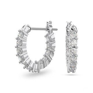 Foto 1 | Pendientes Swarovski Matrix Vittore En Forma De Miniaro Con Cristal Blanco - Venta Internacional.