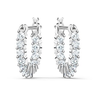 Foto 2 | Pendientes Swarovski Matrix Vittore En Forma De Miniaro Con Cristal Blanco - Venta Internacional.