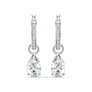 Foto 1 | Pendientes Swarovski Stilla Attract En Forma De Miniaro Con Cristal Transparente - Venta Internacional.