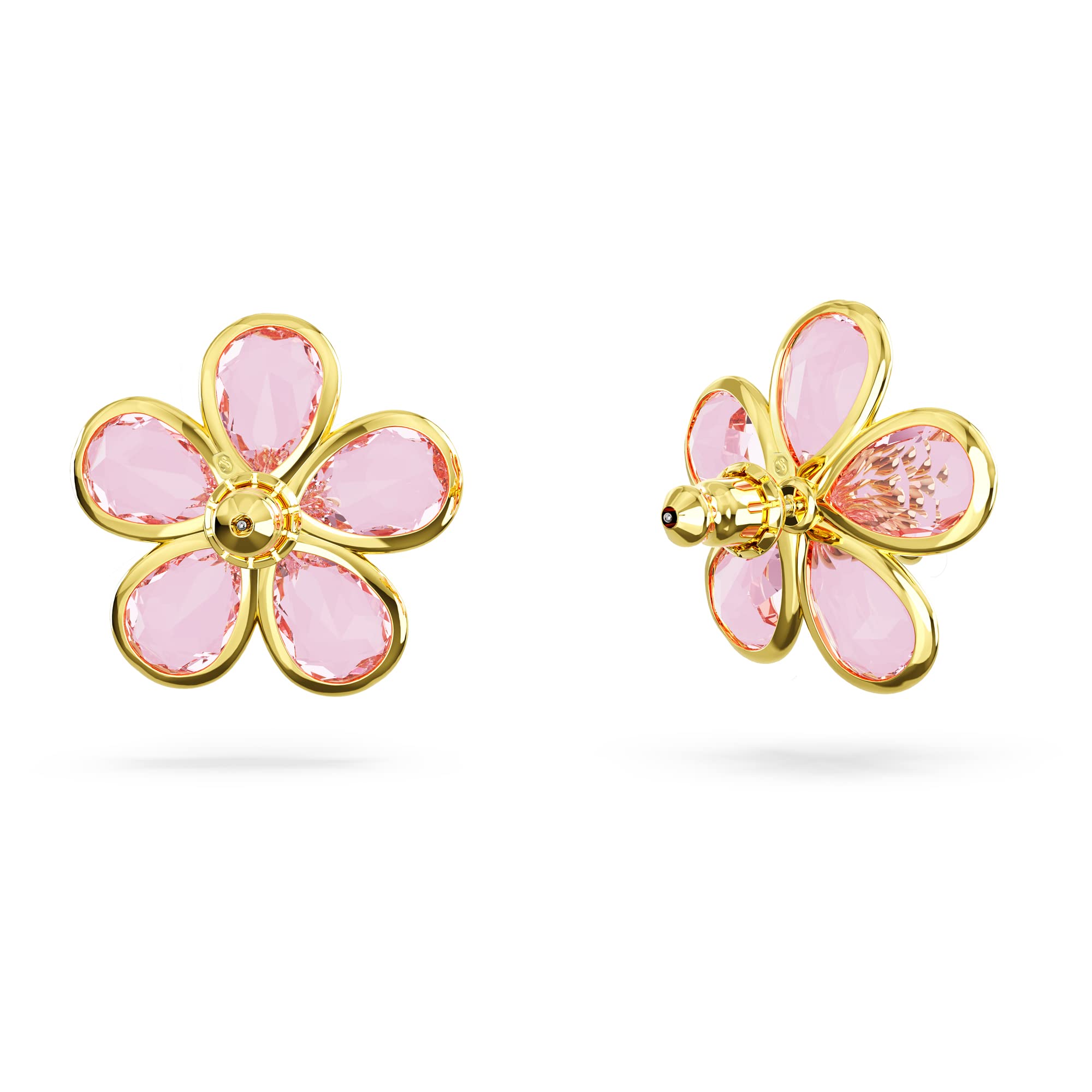 Foto 5 pulgar | Pendientes Swarovski Idyllia Con Motivo De Flores Rosas - Venta Internacional.
