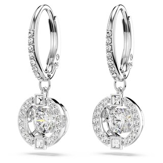 Foto 3 | Pendientes Swarovski Una Drop Con Cristal Pavé Para Mujer - Venta Internacional.
