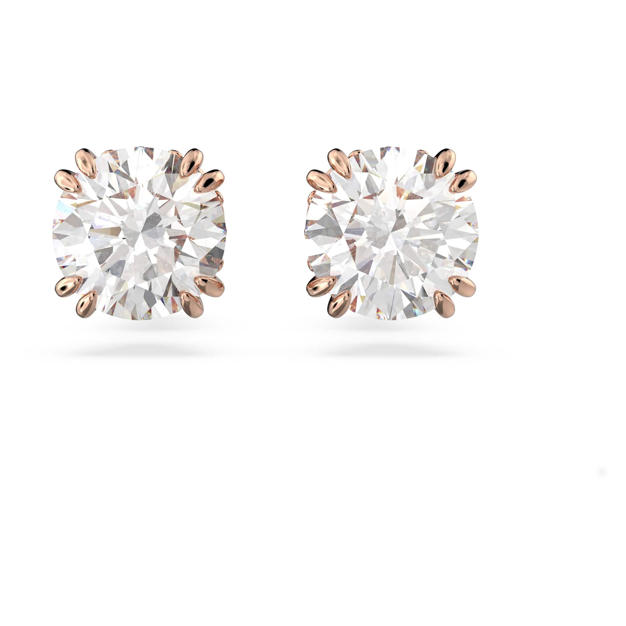 Foto 2 pulgar | Pendientes Swarovski Constella Perforados Con Cristales Blancos - Venta Internacional.