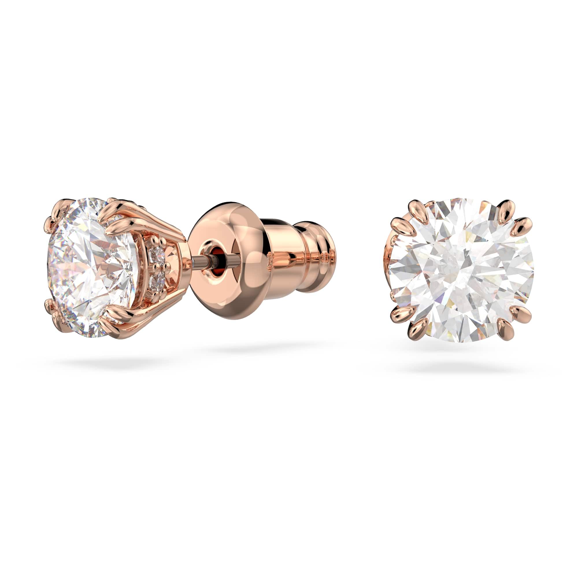 Foto 2 | Pendientes Swarovski Constella Perforados Con Cristales Blancos - Venta Internacional.