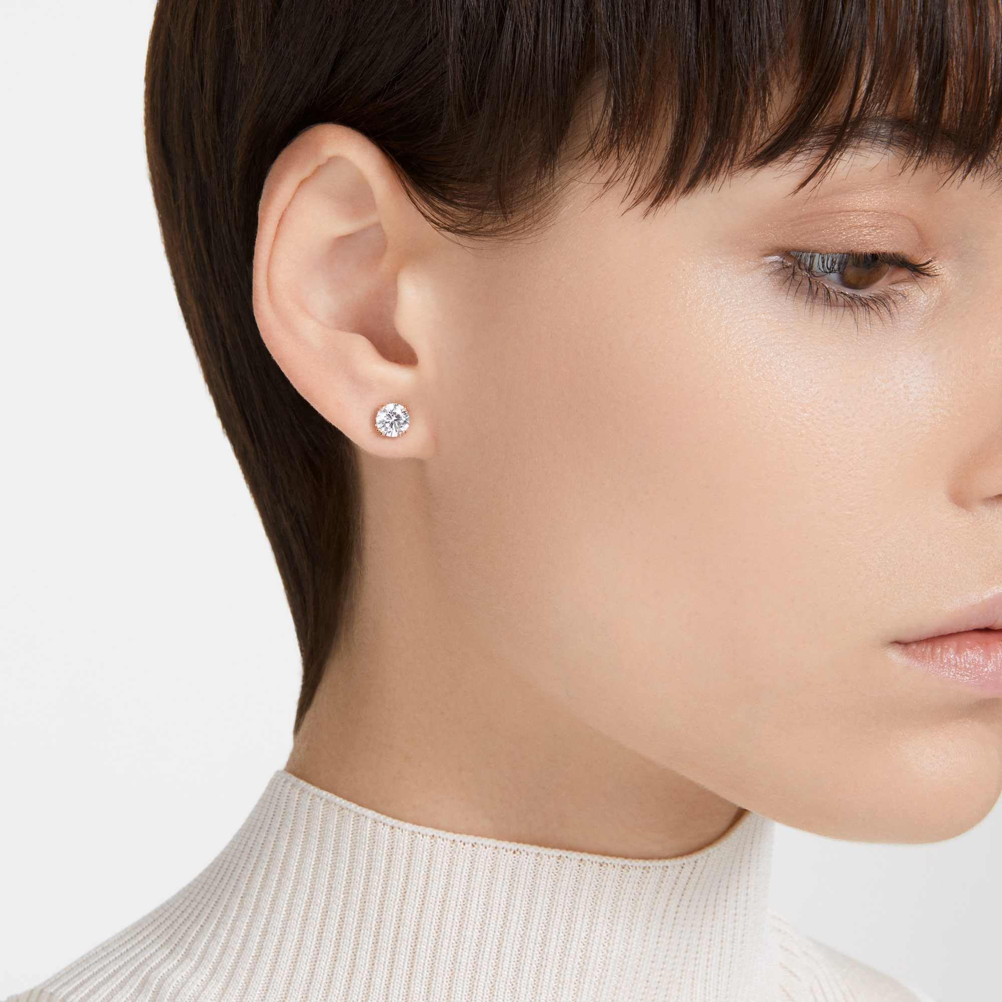 Foto 4 | Pendientes Swarovski Constella Perforados Con Cristales Blancos - Venta Internacional.