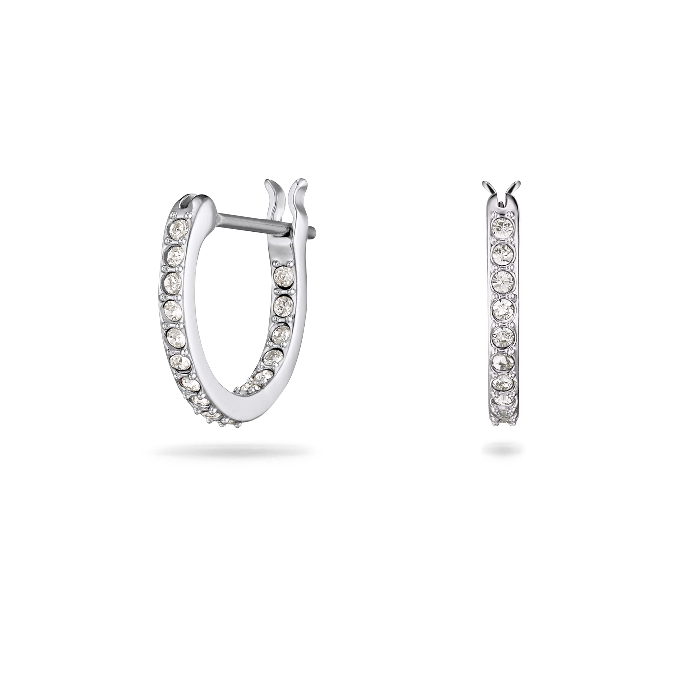 Foto 5 pulgar | Pendientes De La Icónica Colección Swan De Swarovski Con Cristal Azul Y Blanco - Venta Internacional.