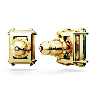 Foto 4 | Pendientes Swarovski Stilla Stud, Color Verde, Talla Rectangular, Tono Dorado - Venta Internacional.