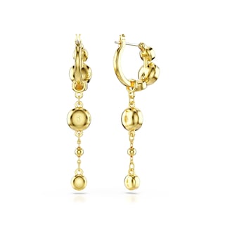 Foto 4 | Pendientes Swarovski Imber Drop Con Forma De Miniaro Con Cristales En Tono Dorado - Venta Internacional.