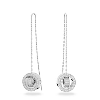 Foto 1 | Pendientes Swarovski Dextera Drop Long Con Acabado En Rodio Blanco - Venta Internacional.