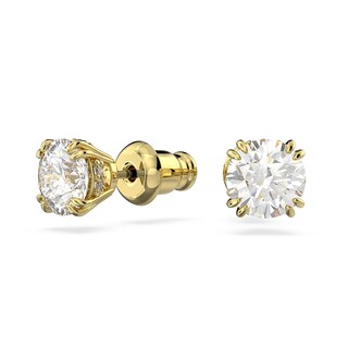 Foto 2 | Pendientes Swarovski Constella Con Cristales Transparentes De Corte Redondo - Venta Internacional.