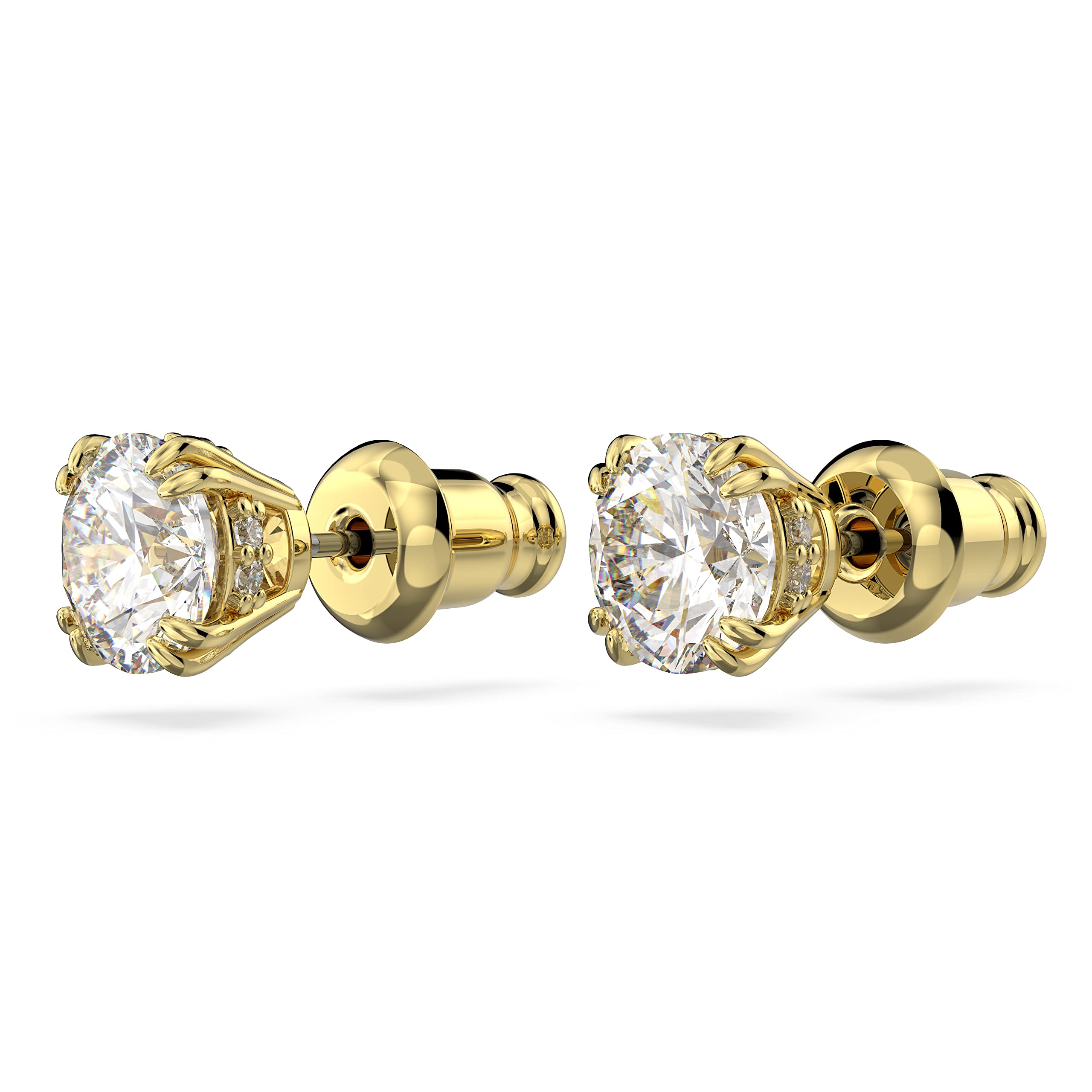 Foto 4 pulgar | Pendientes Swarovski Constella Con Cristales Transparentes De Corte Redondo - Venta Internacional.