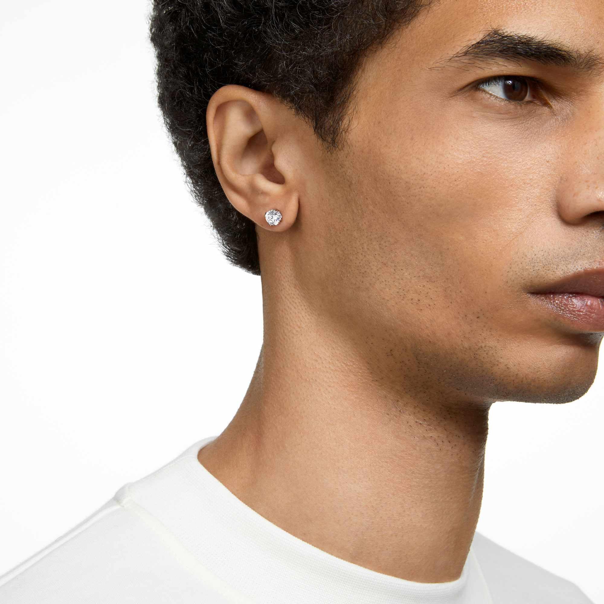 Foto 5 | Pendientes Swarovski Constella Con Cristales Blancos Rodiados - Venta Internacional.