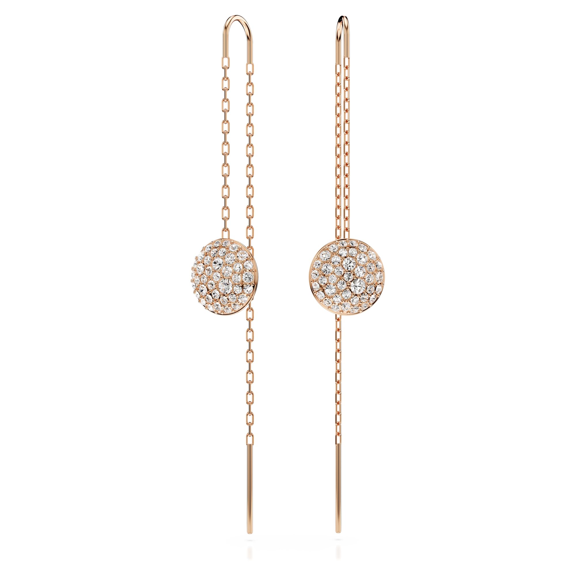 Foto 1 | Pendientes Swarovski Meteora En Forma De Gota De Meteorito, Tono Oro Rosa - Venta Internacional.