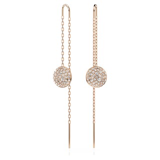 Foto 1 | Pendientes Swarovski Meteora En Forma De Gota De Meteorito, Tono Oro Rosa - Venta Internacional.