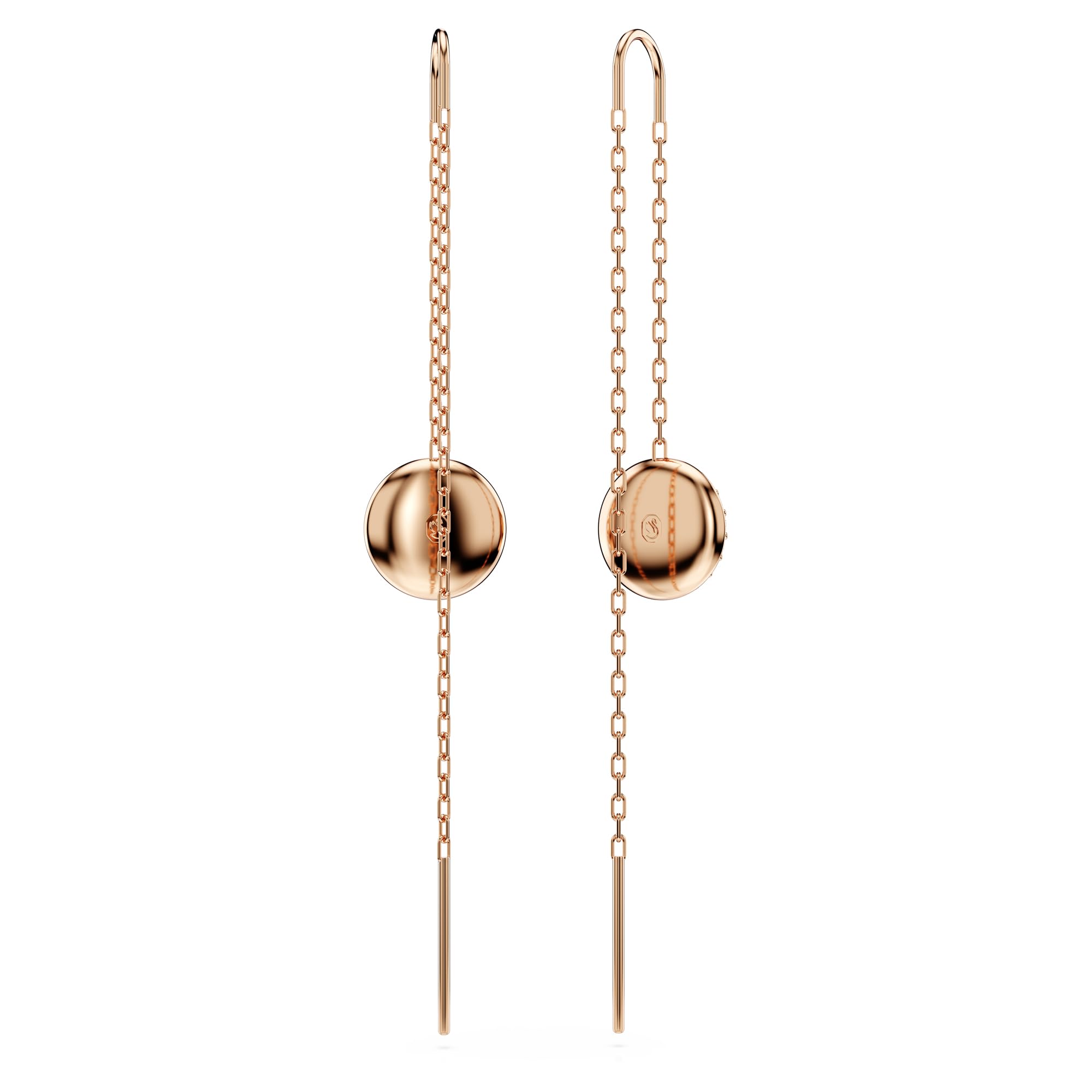 Foto 5 pulgar | Pendientes Swarovski Meteora En Forma De Gota De Meteorito, Tono Oro Rosa - Venta Internacional.